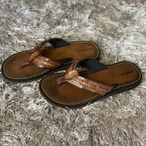 CLARKS FENNER NERICE FLAT SANDAL FLIP FLOP 8